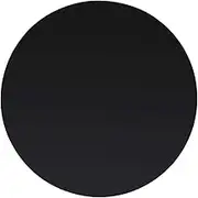 Round Tempered Glass Table Top Black 800 mm Durable Surface for Dining Coffee Tables Versatile Easy Clean Protective