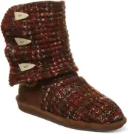 BEARPAW Women's Knit Tall Russet Size 11 | Fashion Boot | Women's...