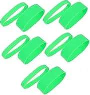Generic 10 Pcs Ring Belt Heat Resistant Tape Heat Tapes Tape for DIY Heat Transfer Tape Welding Tapes Sublimation Tumbler Band Thermal Tape Sublimation Tape Heat Tape Green