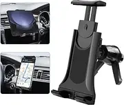 Lopnord Z Fold 5/4 Car Mount, Car Phone Holder Tablet Mount Compatible with Samsung Galaxy Z Fold 3/S24 S23 S22 Ultra/iPhone 14 Pro Max, Car Air Vent Tablet Stand for 4-10.5'' Tablet/iPad Pro Air Mini