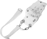 VICASKY Transparent Scissors Bag for Hair Stylists Pvc Hair Shear Storage Case Crossbody Tool Organizer with Belt