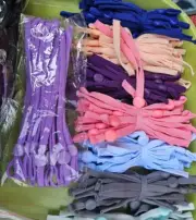 Face Mask Ear Loops, Huge Lot, 863 pcs Adjustable Elastic Cord With Stopper