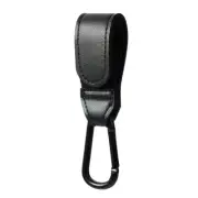 Premium PU Leather Baby Bag Stroller Hook Organizer with 360° Rotatable Design