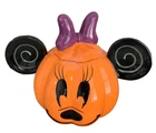Disney Minnie Mouse Pumpkin Cookie Jar Canister Ceramic Decor Kitchen