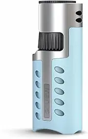 Zoomr HD Mono 8x25 Compact Monocular Mini Telescope (8X Zoom, Magnesium Housing, Includes Smartphone Adapter & Accessories) Miami Blue