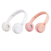 Wireless Headphones Wireless Earbuds 2pcs Y08 Wireless Headphones With Microphone Foldable Headset Bluetooth-compatible Headphone -Pink and White