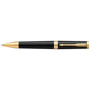 Parker Ingenuity Ballpoint Pen Black Barrel with Gold Trim