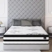 34cm Mattress Bedding STARRY EUCALYPT Pocket Spring - King Single