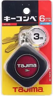 TAJIMA MINI MEASURING TAPE 3m "KEY CONVE" KC-30