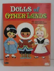 VINTAGE 1963 Whitman Dolls of Other Lands Costumes & Accessories Paper Dolls
