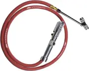 553 Heavy Duty Truck Tire Inflator with Pressure Gauge 5 Hose Dual Lock on