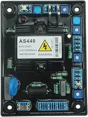 Daseeme AVR AS440 Automatic Voltage Regulator High Performance Stable Replacement for Generator Stabilizers Electronic Component& Supplies Universal AVR for AS440