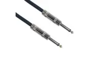 ACL Jack 6.35mm TS 1/4 Inch to 1/4 Inch Jack Audio Guitar Instrument Patch Cable for E-Piano Saxophone Bass Keyboard 6 Meters