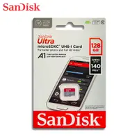 在飛比找蝦皮商城優惠-SanDisk ULTRA 128G A1 microSDX