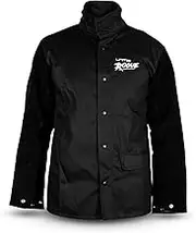 Unimig Rogue Leather Sleeved Welding Jacket, L/M/XL/2XL/3XL, Spatter Protection Flame Resistant Sleeve Arm Proban For Protection, Heavy Duty Work Safety