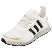 adidas Nmd V3 Mens Fashion Trainers in White Black