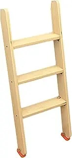 3/4/5 Step Trailer Climb Ladder, Interior Bedroom Twin Bunk Bed Step Ladder, Heavy Duty RV Bunk Ladder, 39"/49"/59" High Slanted Ladder (Size : 150cm/59) (100cm/39)