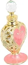 BESTOYARD Heart Shaped Refillable Perfume Bottle Stylish Portable Scent Container Lightweight Design for Travel Safe Material for Fragrance Storage and Packaging