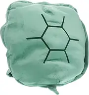[Generic] Plush Tortoise Shell Costume Pillow Versatile Turtle Shell Stuffed Animal Cozy Cosplay Prop for Indoor Outdoor Use for Travel Decor Durable Comfortable Design