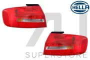 HELLA Set Pair LH+RH Tail Lamp Rear Light Audi A4 2012~2016 B8 Sed/Wag STD