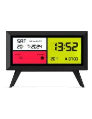 [Newgate] Spectronoma Lcd Alarm Clock in Matte Black