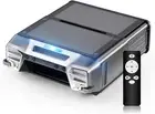 Upgrade Robotic Pool Surface Cleaner with Remote Control 24 Hours Continuous Cle