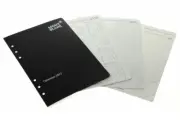 MONTBLANC Calendar 2017 Large Refill Black Cover Sheet Soft PVC 115308