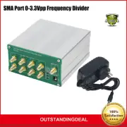 SMA Port 0-3.3Vpp Frequency Divider Square Wave Distributor Amplifier 8CH Out ot