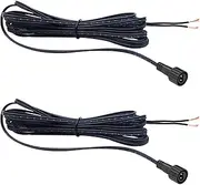 Premium Waterproof 3M LED Power Wire Lead for CZJUTAI Power Transformers - Durable DC 2 Pin Connector for Outdoor & Indoor Use [LED4]
