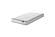 Bedra King Single Mattress Bonnell Spring Bed Boucle Fabric 16cm