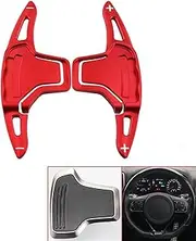 Car Steering Wheel Shift Paddles for K&ia Sportage GT-Line Hybrid 2015-2016-2017-2018-2019-2020-2021-2022 Car Steering Wheel Shift Paddle Cover Shift Extension Rodd HTEOPOEKFR(Type A Red)
