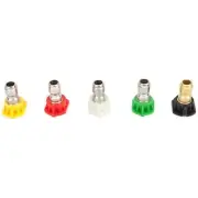 Forney 75149 Pressure Washer Accessories, Spray Nozzle Assortment, Quick