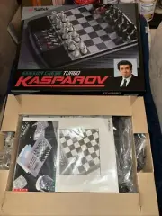 Vintage Kasparov Sensor Chess Turbo Board Game by Saitek - NEW