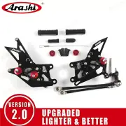 For Honda CBR600RR 2007 2008 CBR 600 RR Adjustable Footrests Rearsets Foot Pegs