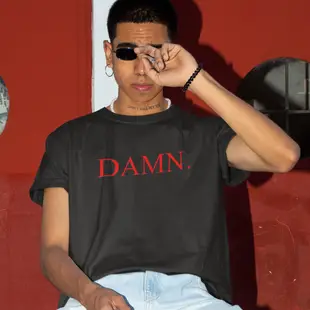 Kendrick Lamar DAMN Red 中性短袖T恤 2色 潮T饒舌歌手 hip hop 嘻哈音樂