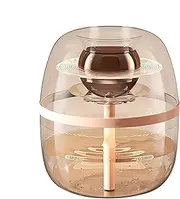 Clear Aromifierr Humidifier - 2L Tank Cool Mist Humidifier | Large Capacity Double Spray Transparent Baby Humidifier, Quiet Bedroom Humidifiers, Desk Diffusers Supplies for Nursery, Bedroom, Car
