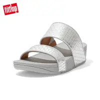 在飛比找momo購物網優惠-【FitFlop】OLIVE METALLIC RAFFIA