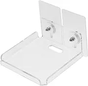 1 Set Durable Camera Stand Wall Mounted Floating Shelf for Optimal Viewing No Drilling Required Versatile Installation for Home Monitoring