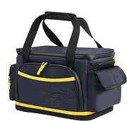 Charging Cable Storage Bag | Portable Power Station Storage Case | Oxford Cloth Carrying Pouch, Shock-Proof Accessories Carrier for Camping, M, Refer to description, Unisex