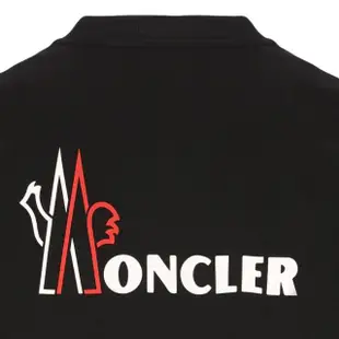 【MONCLER】春夏新款 男款 胸前&背面品牌印花LOGO 長袖T恤-黑色(S號、M號、L號、XL號)