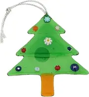 Glass Of Venice Murano Glass Christmas Tree Ornament - Green