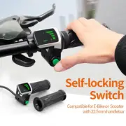 36/48V Electric Bike Scooter Handlebar Twist Throttle Speed Control LCD Display