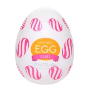 Tenga Easy Ona-Cap Egg Stroker - Curl
