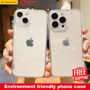 Clear Shockproof Bumper For iPhone 15 14 13 12 Pro XS MAX XR Back Case Cover AUS