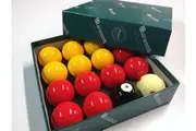 Casino Aramith 2 inch with 2" Measle and Black Logo Pool Snooker Billiard Ball