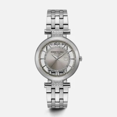 Kenneth Cole New York Women's Diamond Skeleton Quartz Stainless Steel KC15005010