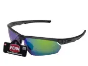 Penn Polarized Angler Fishing Rimless Sport Wrap Around Sunglasses UVA/UVB
