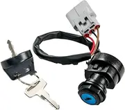 Ignition Key Switches for Grizzly 660 YFM660 Yfm-600 2002 2003 2004 2005 2006 Motorcycle Pattern Ignition Switch Lock & Keys Ignition Barrel Key Switch