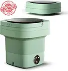 Foldable Mini Washing Machine Portable Washer for Baby Clothes,Travel/Camping
