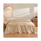 THXSILK 1 Pcs Silk Flat Sheet, 100% 6A+ Top Grade Mulberry Silk Bed Sheet, Ul...